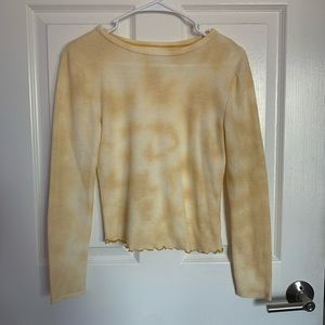 tie dye long sleeve